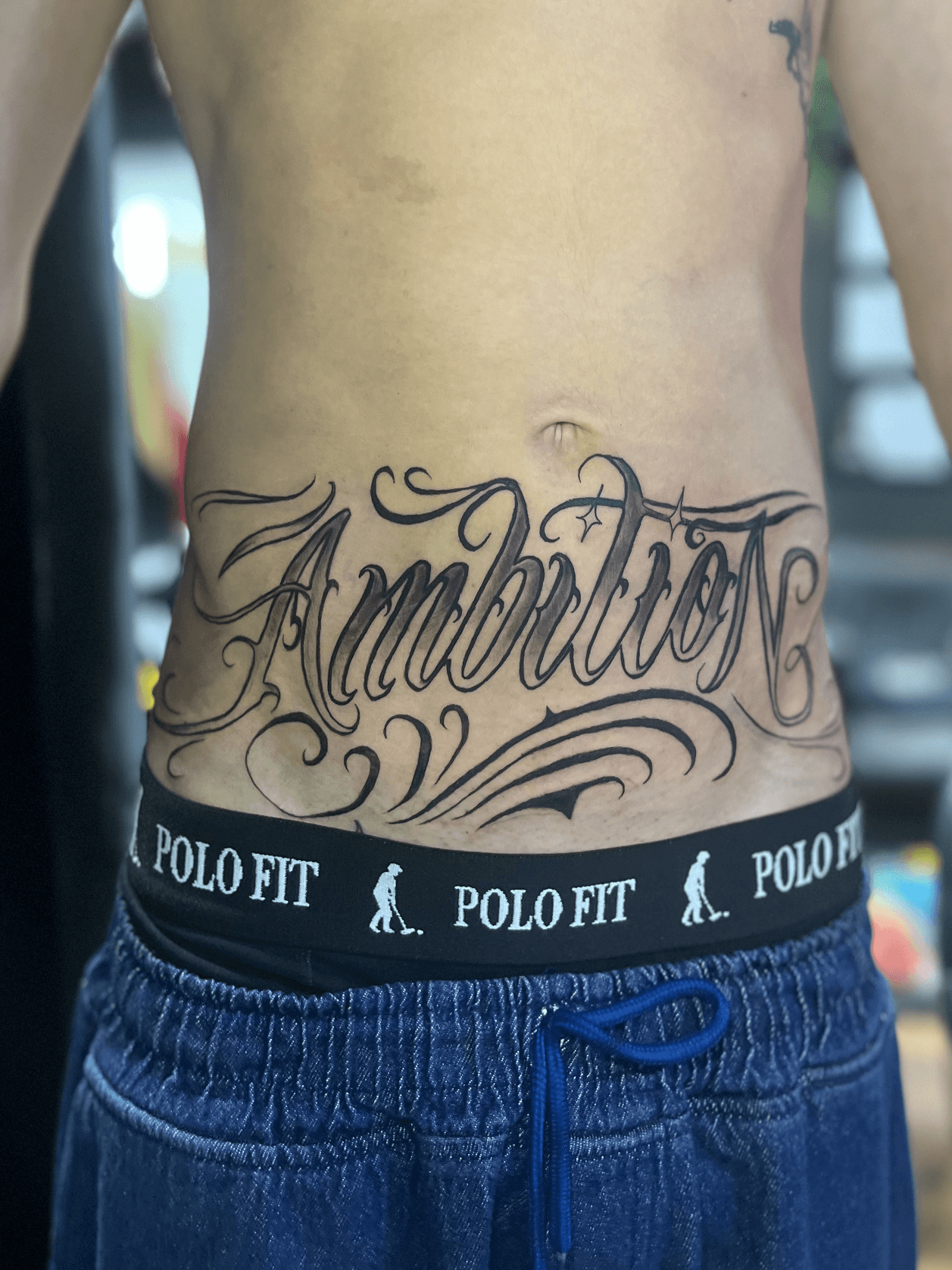 LETTERING tattoo